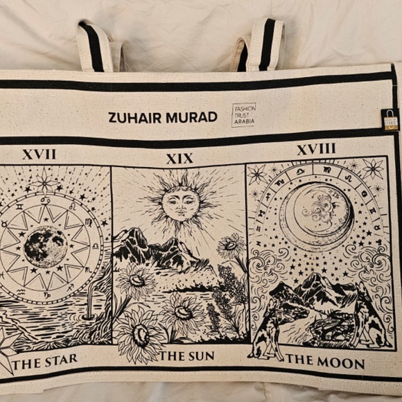 Zuhair Murad X Fashion Trust Arabia Tote Bag- Cream - Picture 2 of 7